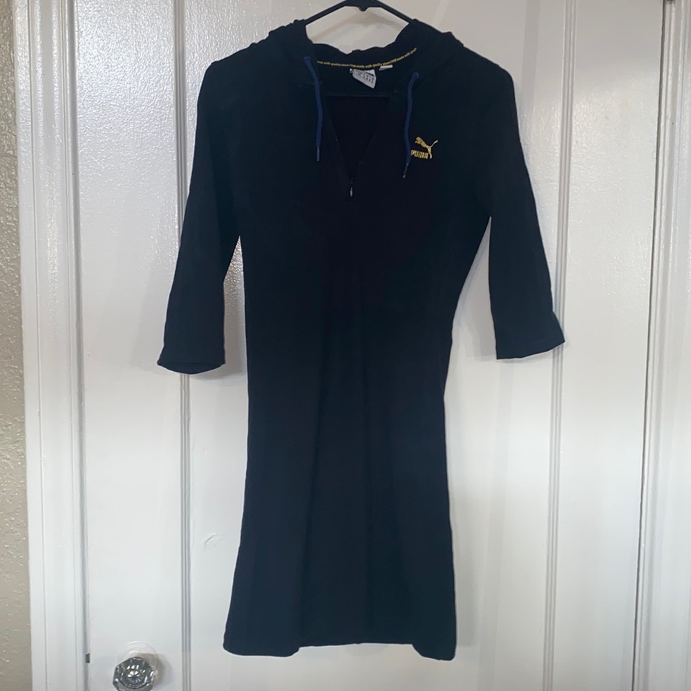 Classic, authentic, hooded, puma dress